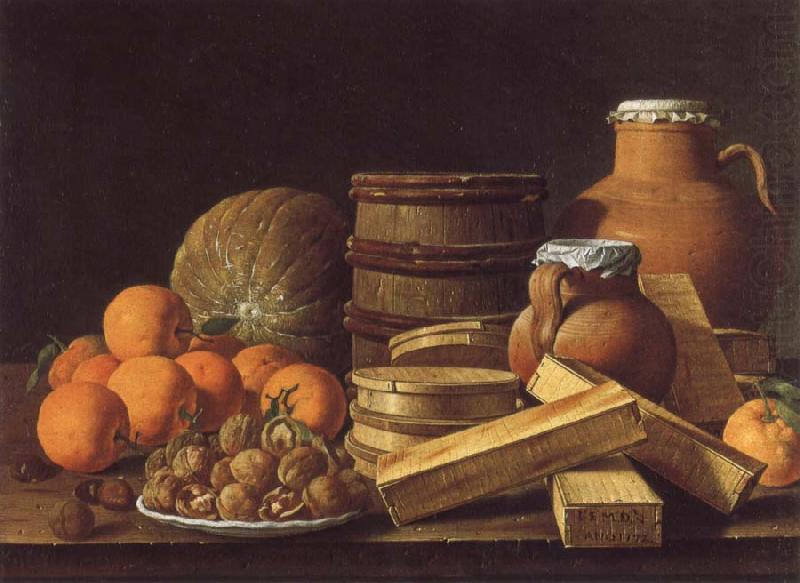 Still life with Oranges and Walnuts, MELeNDEZ, Luis